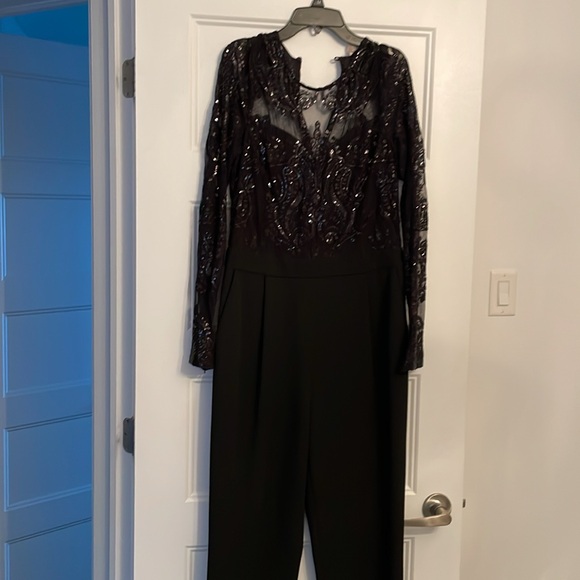 Michael Kors stunning jumpsuit in black size 8 - Picture 3 of 10